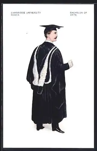 AK Cambridge, University Robes, Bachelor of Arts