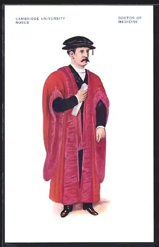 AK Cambridge University, Robes, Doctor of Medicine, Doktor der Medizin