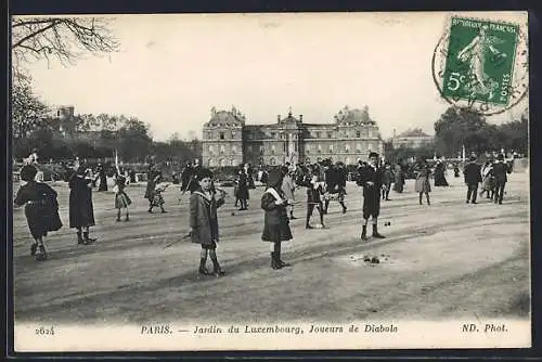 AK Paris, Jardin du Luxembourg, Joueurs de Diabolo