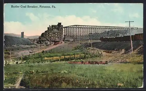 AK Pittston, PA, Butler Coal Breaker