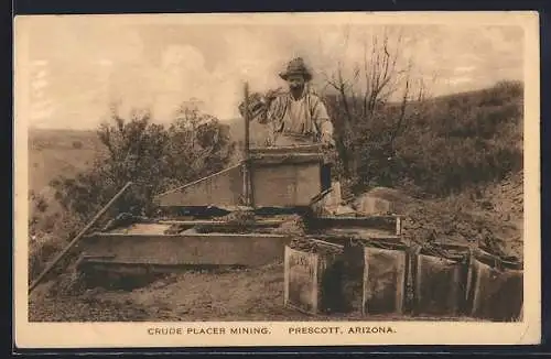 AK Prescott, AZ, Crude Placer Mining