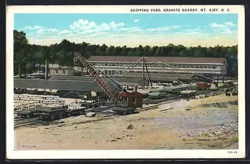 AK Mt. Airy, NC, Shipping Yard, Granite Quarry