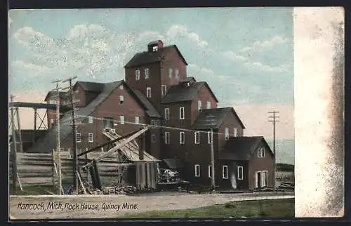 AK Hancock, MI, Rock House, Quincy Mine