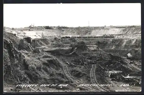 AK Ironton, MN, Evergreen open pit mine