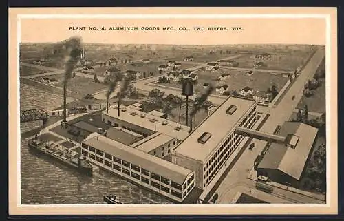 AK Two Rivers, WI, Plant no. 4, Aluminum Goods Mfg. Co.