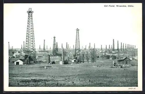 AK Wewoka, OK, Oil Field