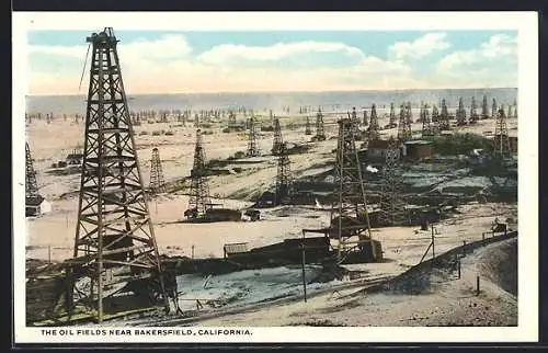 AK Bakersfield, CA, The Oild Fields