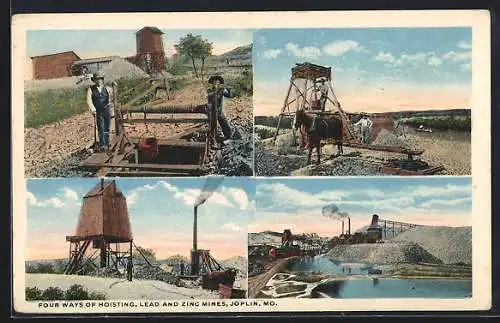 AK Joplin, MO, Four Ways of Hoisting, Lead and Zinc Mines