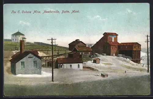 AK Butte, MT, The E. Colusa Mine