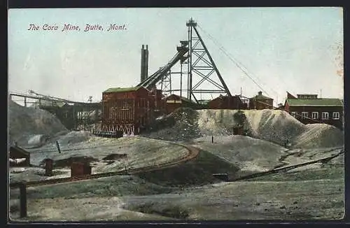 AK Butte, MT, The Cora Mine