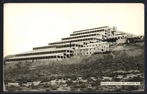 AK Goldfield, NV, Goldfield Consolidated Mill