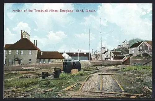 AK Douglass Island, AK, Portion of the Treadwell Mines