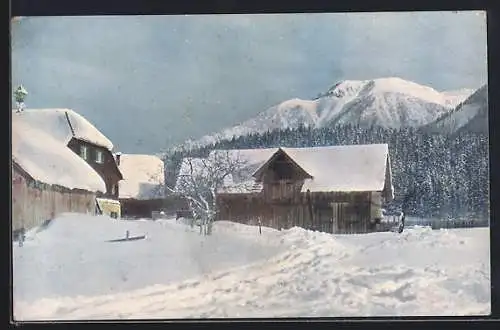 AK Mitterndorf, Steirisches Salzkammergut, Lawinenstein