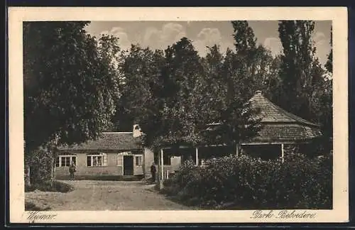 AK Weimar / Thüringen, Park Belvedere