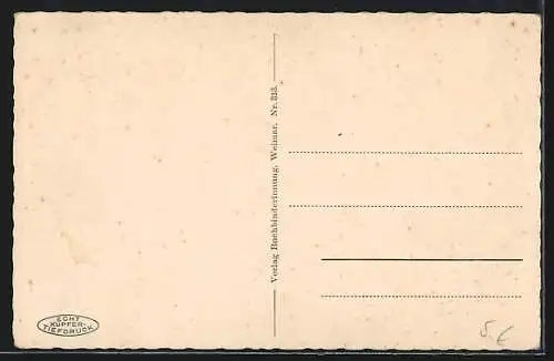 AK Weimar / Thüringen, Blick zum Museum