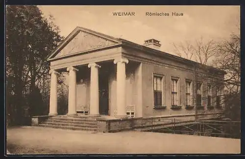 AK Weimar / Thüringen, Römisches Haus