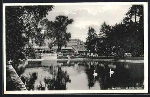 AK Weimar / Thüringen, Weimarhalle