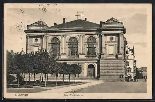 AK Eisenach / Thüringen, Das Stadttheater