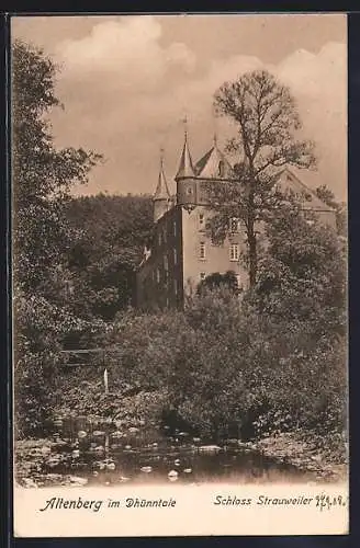 AK Altenberg / Dhünntal, Schloss Strauweiler