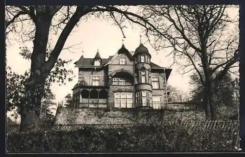 Foto-AK Blankenburg /Harz, Blick auf Villa