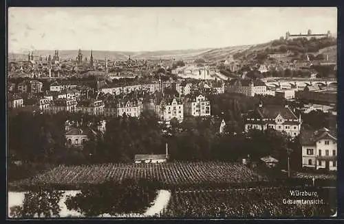 AK Würzburg, Gesamtansicht