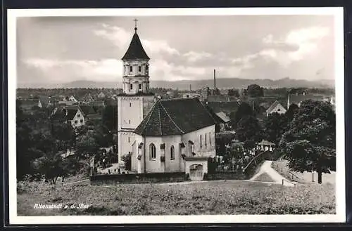 AK Altenstadt / Iller, Partie an der Pfarrkirche