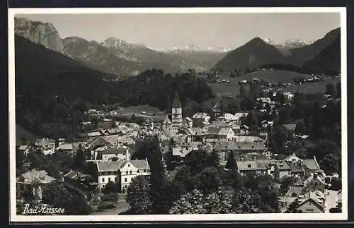 AK Bad Aussee, Teilansicht mit Kirche