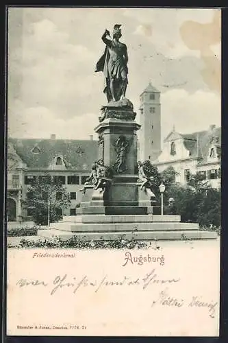 AK Augsburg, Friedensdenkmal