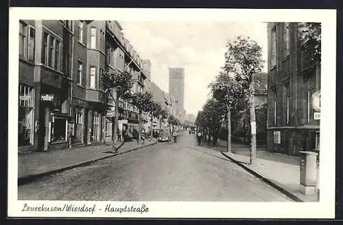 AK Leverkusen-Wiesdorf, Reformhaus Waldorf in der Hauptstrasse