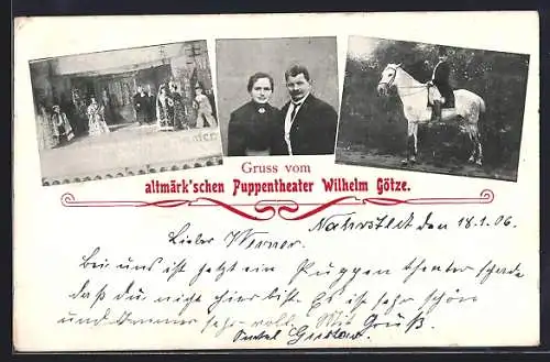 AK Altmärk`sches Puppentheater Wilhelm Götze