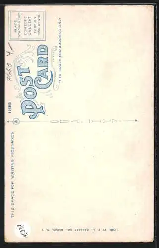 AK Olean, NY, Flowing Oil Well