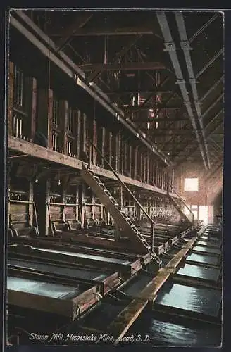 AK Lead, SD, Stamp Mill, Homestake Mine