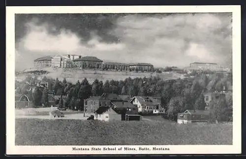 AK Butte, MT, Montana State School of Mines