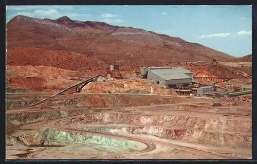 AK Bisbee-Lowell, AZ, Lavender pit & Copper mill