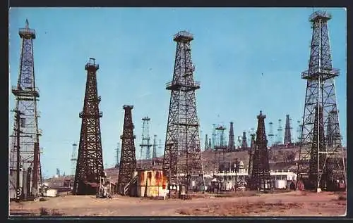 AK Long Beach, CA, Sognal Hill Oil Field