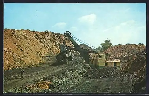 AK Madisonville, KY, Loading Coal at Vogue Strip Mine