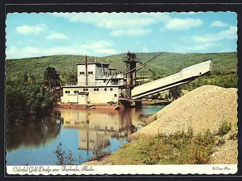 AK Fox, AK, Giant Gold Dredge