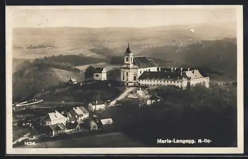 AK Maria-Langegg /N.-Oe., Blick auf die Wallfahrtskirche