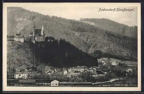 AK Judendorf-Strassengel, Teilansicht der Ortschaft