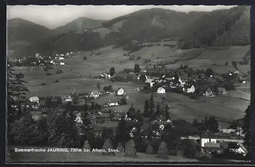 AK Jauring bei Aflenz, Ansicht vom Hang aus