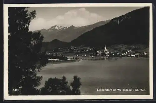 AK Techendorf, Panorama am Weissensee