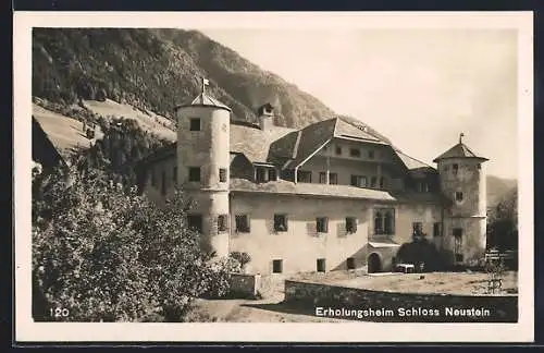 AK Steinfeld /Kärnten, Erholungsheim Schloss Neustein