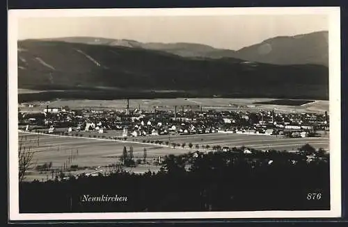 AK Neunkirchen, Ortsansicht aus der Ferne