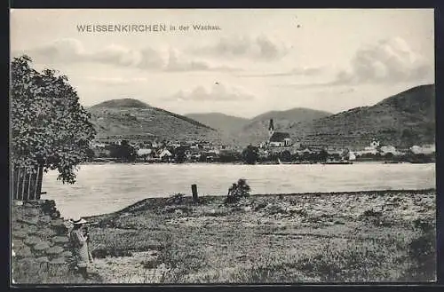 AK Weissenkirchen an der Wachau, Panoramaansicht