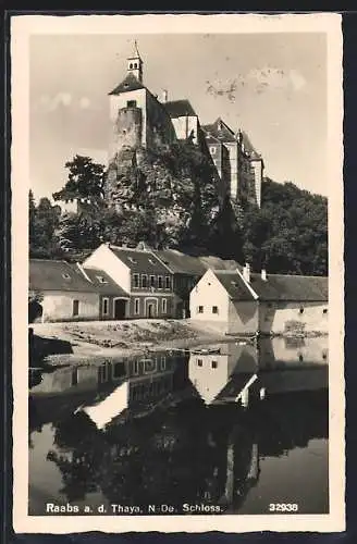 AK Raabs a. d. Thaya, Schloss im Sonnenschein