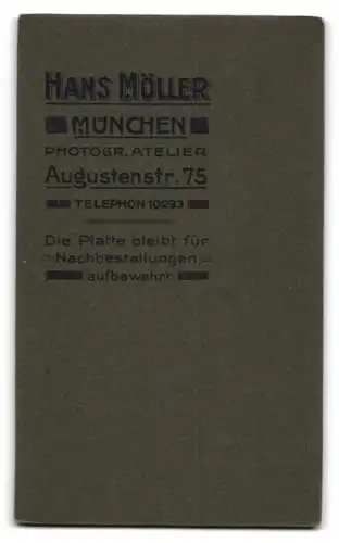 Fotografie Hans Möller, München, bayerischer Uffz. in Uniform Rgt. 24 mit Orden Eisernes Kreuz 2 & bay. Verdienstorden