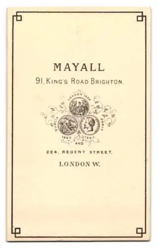 Fotografie Mayall, London, Portrait Prinz Albert von Sachsen-Coburg und Gotha, Prince Consort der Queen Victoria