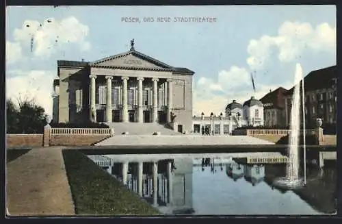 AK Posen, Das neue Stadttheater