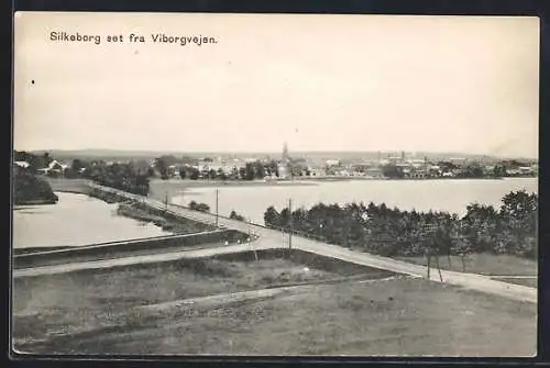 AK Silkeborg, Panorama set fra Viborgvejen