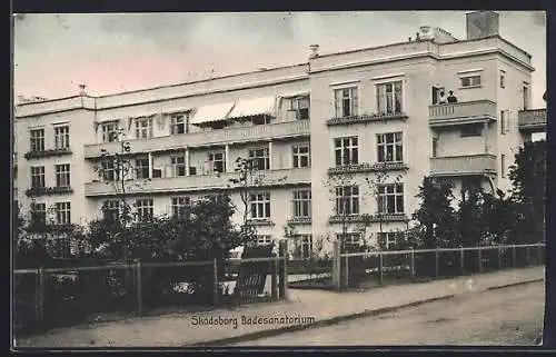 AK Skodsborg, Blick auf das Badesanatorium